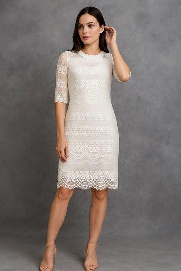 White Lace Dress