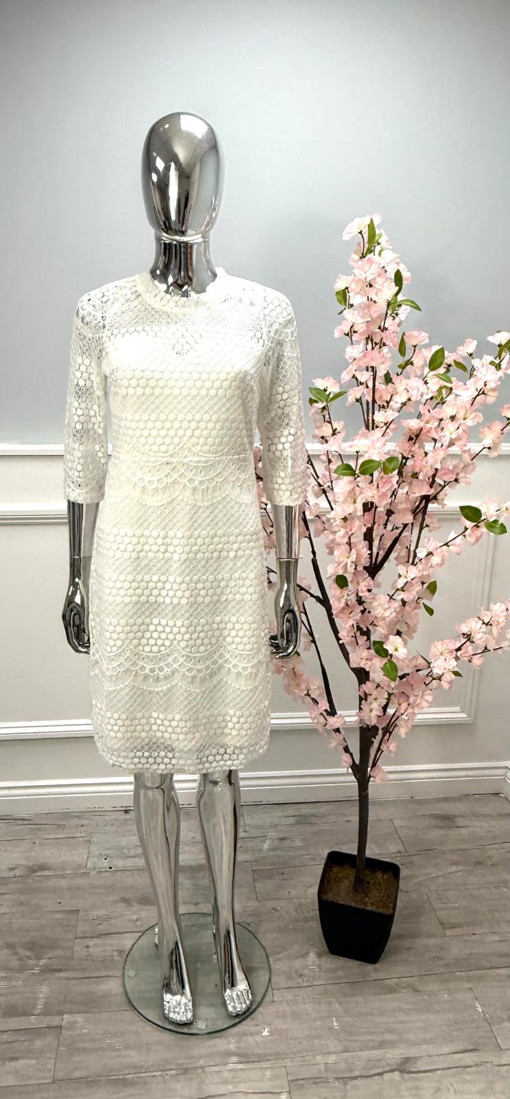 White Lace Dress